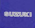 Suzuki logo embroidery